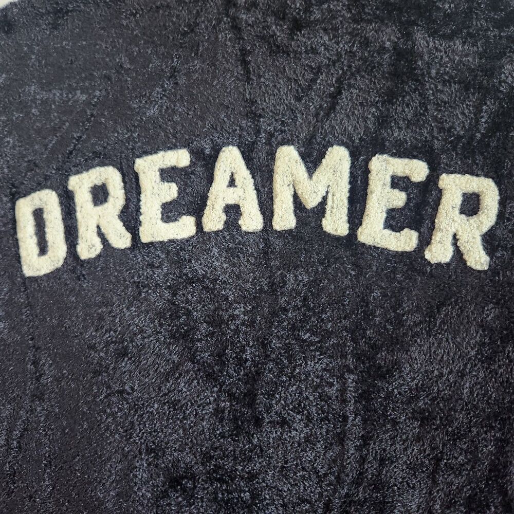 Spiritual Gangster NWT Dreamer Serenity Knit Crop Sweater S Black Soft Cozy Yoga
